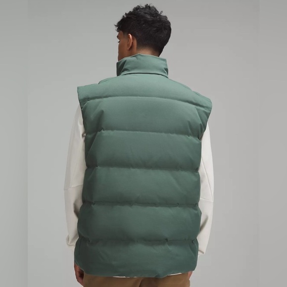 Lululemon Wunder Puff Vest
Tech Canvas men’s size s m L xl 
Color dark Forest - Picture 3 of 11